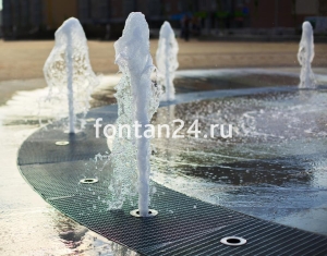 Декоративная вставка для решетчатого настила, полированная нержавеющая сталь, ДВН80/140