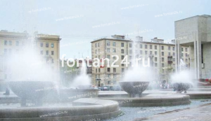 Фонтанная насадка Spraying Cloud 1'', 6 x 5 мм