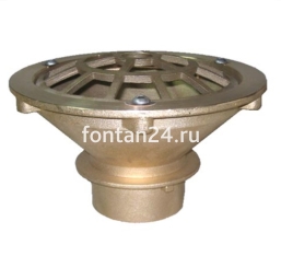 Донный слив 3", 156 мм