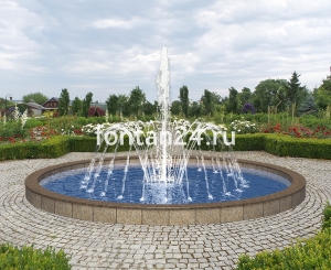 Уличный фонтан "Цветок" ø=6 м