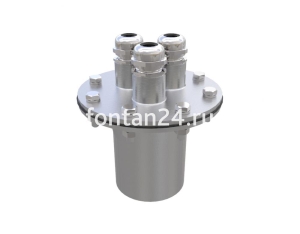 Подводный кабельный ввод 3х(11-6мм), 2”ВР, нерж.сталь